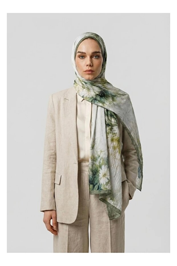 Ayrobin Jakar Cotton Summer Breathable Shawl. It Doesn'T Slip, Wrinkle, or Cause Sweating.