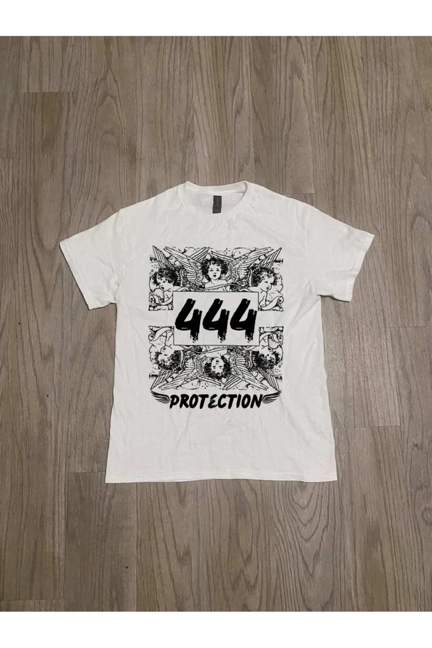 Spiritual Protection Printed Unisex Oversize T-Shirt