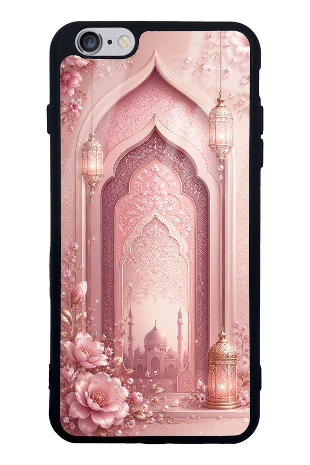 iPhone 6 Plus Blush Palace Garden Design Glossy Phone Case