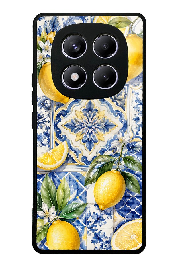 Xiaomi Redmi Note 14 Pro 4g Mediterranean Lemon Royale Design Glossy Phone Case