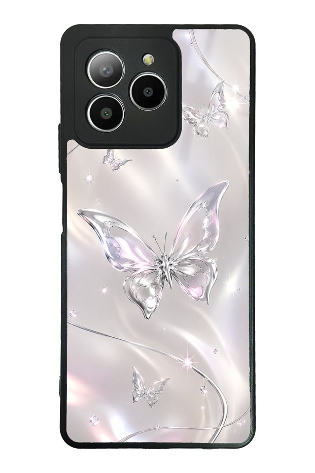 Omix X7 Crystal Whisper Butterfly Design Glossy Phone Case