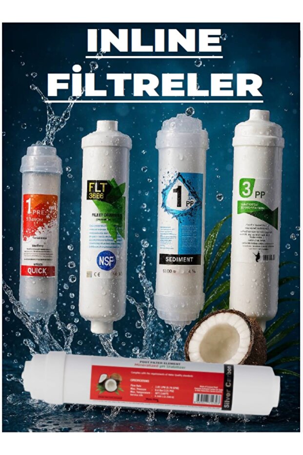 SU ARITMA İNLİNE FİLTRE 5Lİ SET