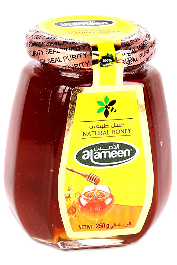 Al Ameen Pure Natural Honey Glass 250g