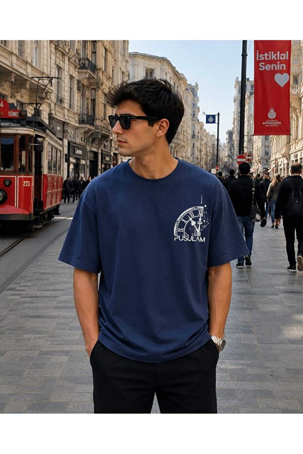 Men's oversized printed t-shirt