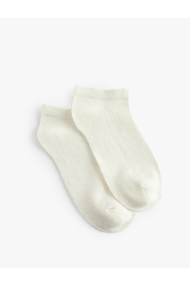 Cotton Basic 2-Piece Booties Socks Set