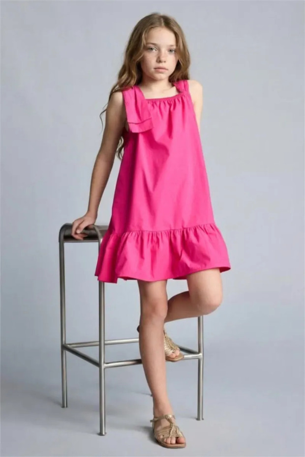 100% Cotton Sleeveless Dress for Girls H6006A826Hs