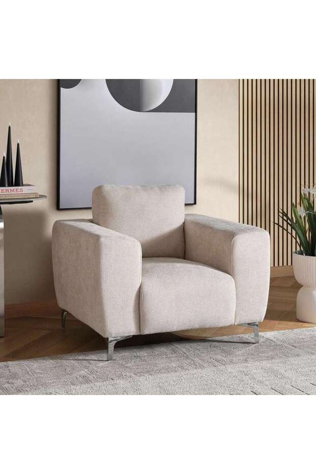 WISHPER SINGLE SEATER SOFA - GREY