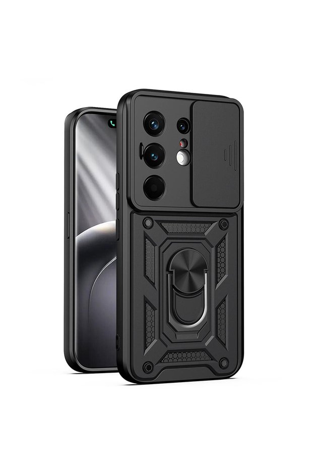 Tecno Camon 50 Compatible Case Impact Resistant Black