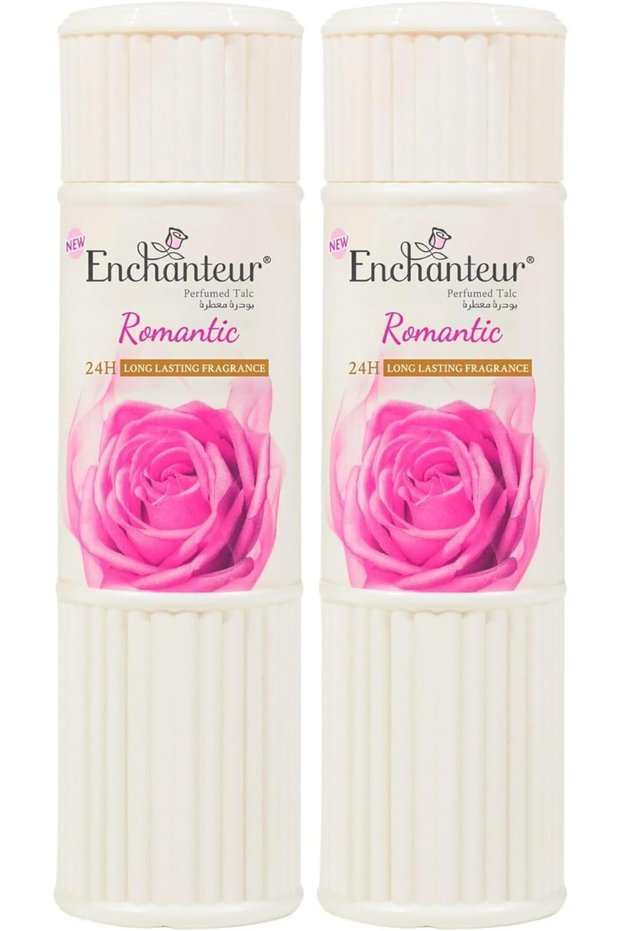 Romantic Talc Fragrance Powder, 125 G, (Pack of 2)