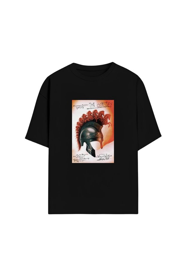 The Odyssey Printed Oversize Unisex Design T-Shirt | Specially Designed High-Quality Printed T-Shirt