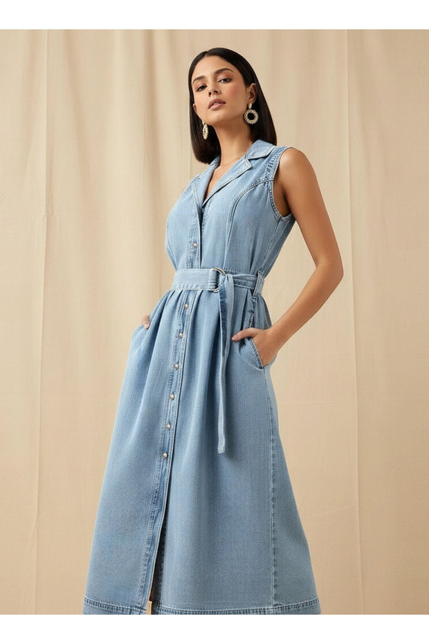 RESORT COLLAR DRESS