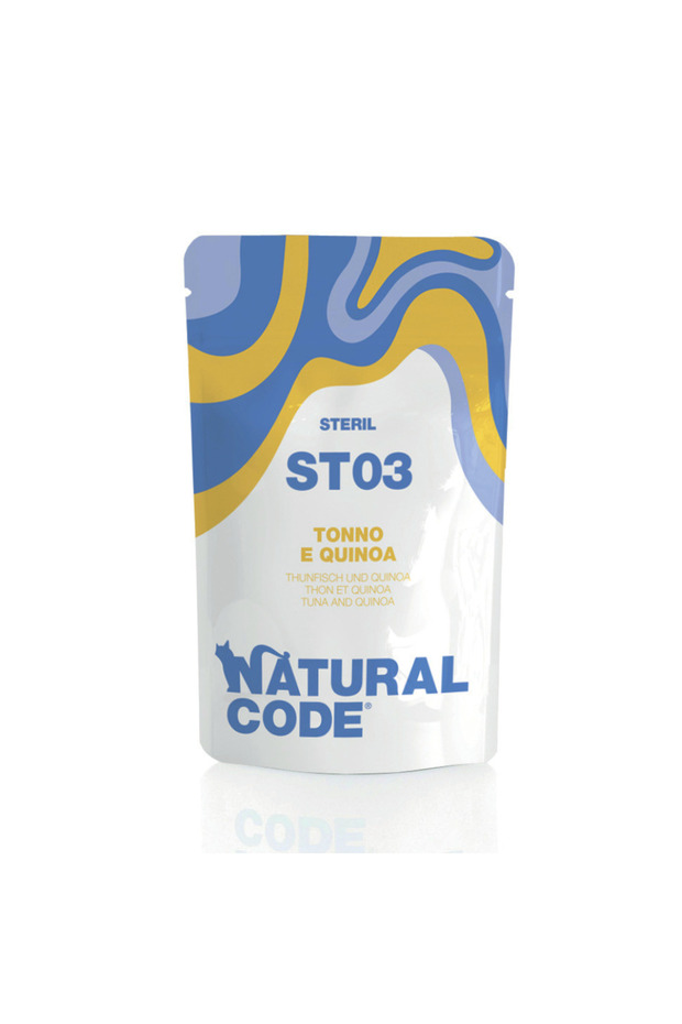 ST03 Tuna & Quinoa In Pouch Soft Jelly Wet Food For Sterilized Cat 70G