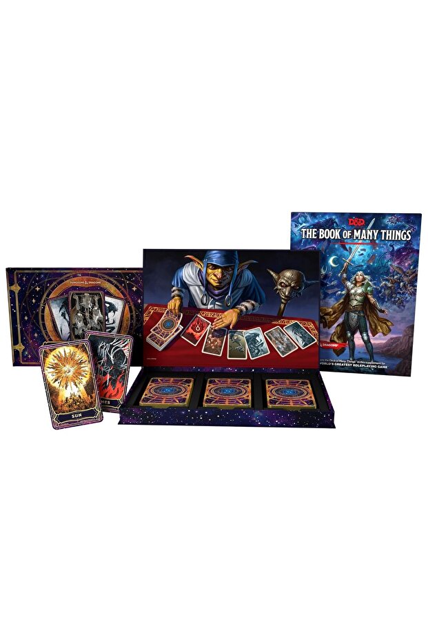 مجموعة D&d Deck of Many Things Hc: Wizards of the Coasts (D&d)