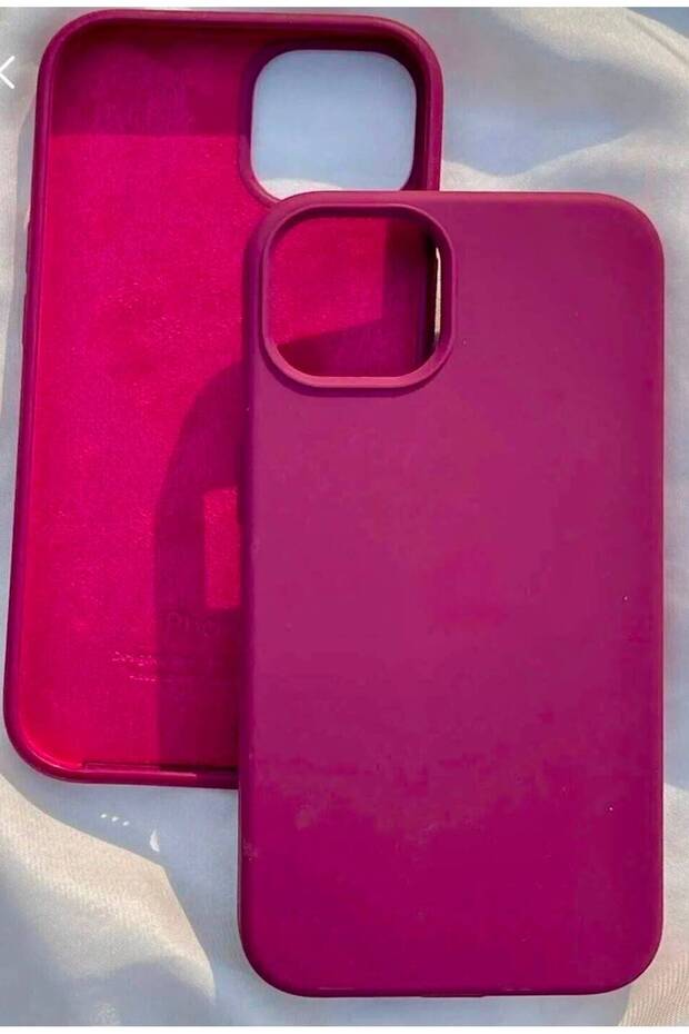 حافظة هاتف من السيليكون المخملي من الداخل متوافقة مع هاتف iPhone 13 Pro Max