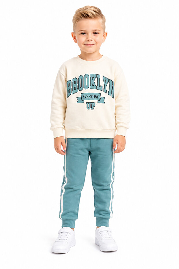 Boy's Seasonal Top and Bottom Set 100% Cotton