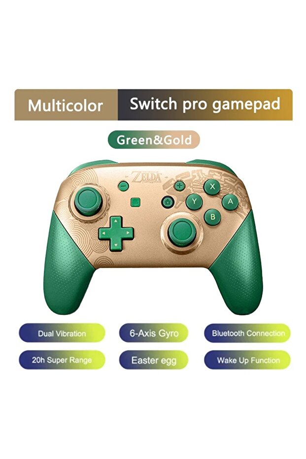 وحدة تحكم King Joy Pad Switch Pro متوافقة مع Switch/OLED/Lite، ووحدة تحكم لاسلكية Switch من Soma - 1