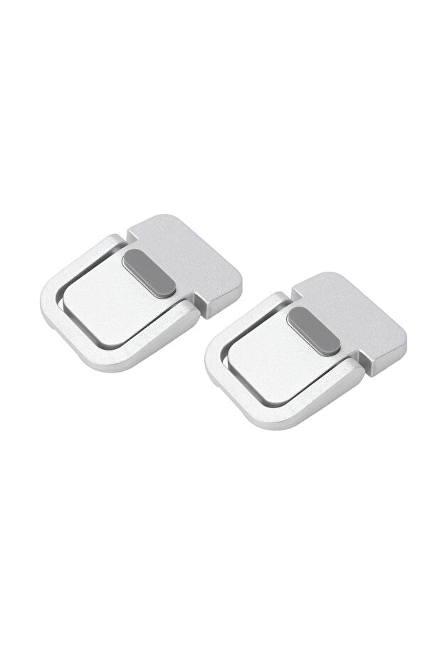 Silver single gear 1 Pair Mini Portable Laptop Stand Computer Keyboard Holder Laptop Riser First/Sec