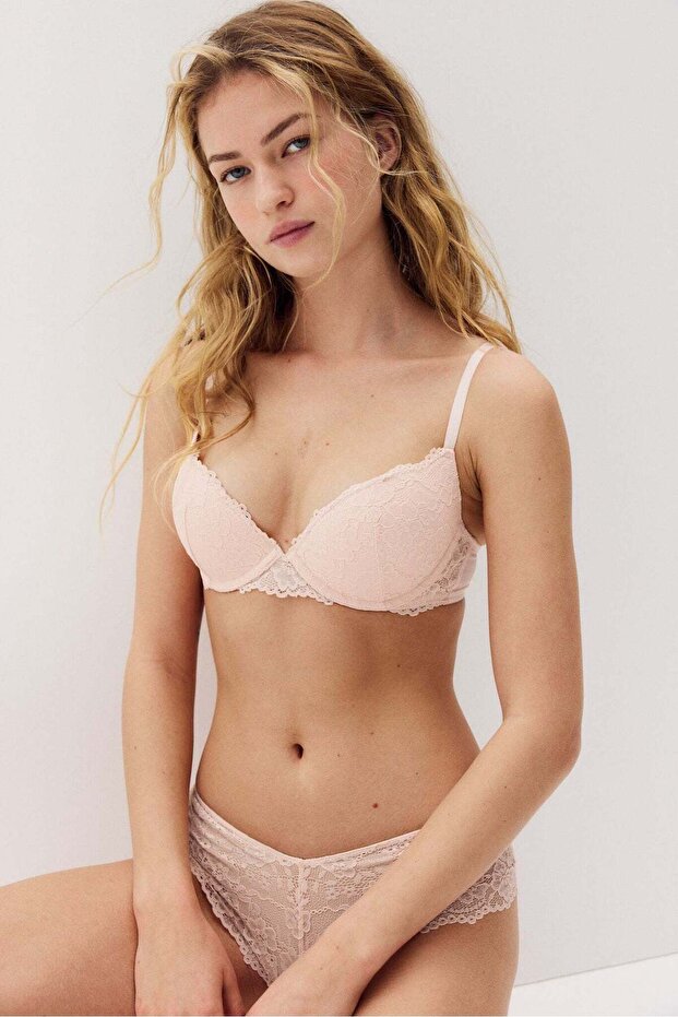 Lace super push-up bra