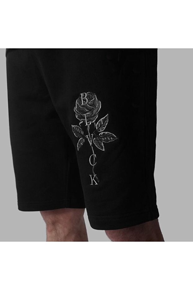 Hanangiyim Unisex Oversize Relaxed Fit High Waist Special Design Printed Summer Shorts
