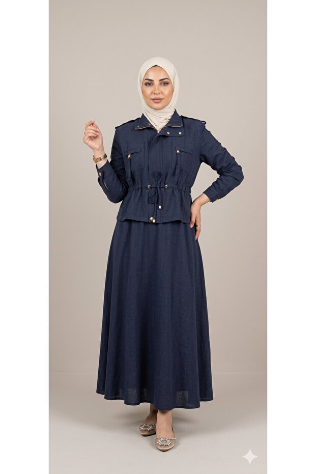 Dress with Vest