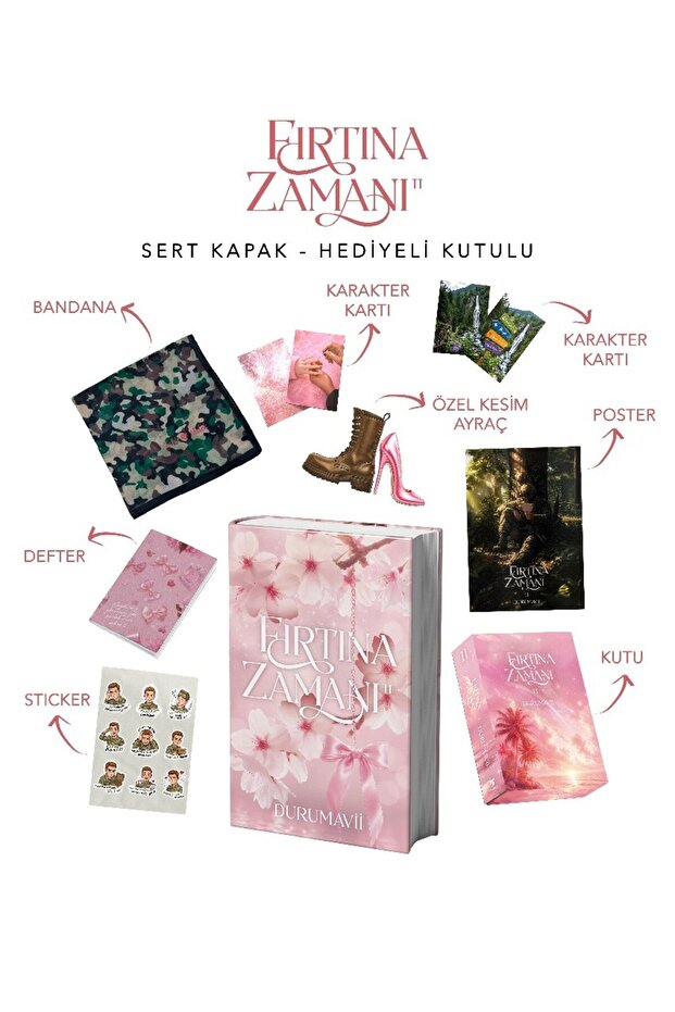 Fırtına Zamanı 2 - (Kutulu Set) - Bandana Hediyeli