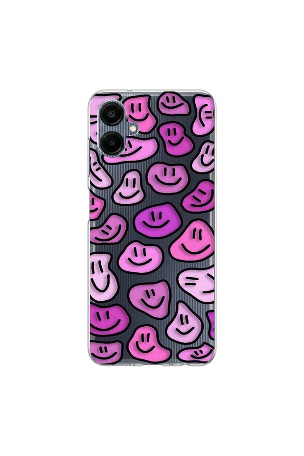 Samsung Galaxy A06 Compatible Wallpaper 7 Design Transparent Case