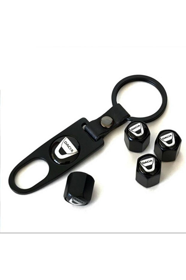 Dacia Metal Valve Cover Keychain Set