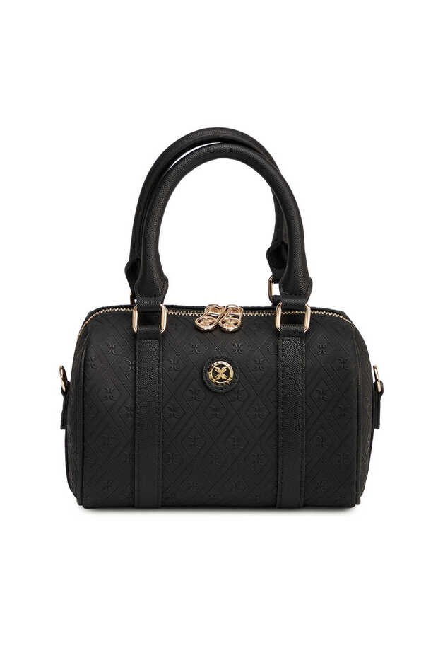 Black Print Women's Shoulder Bag - S26Y1Pr09200-R0P