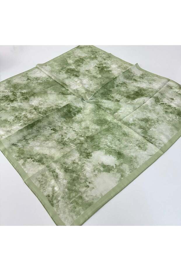 Arsel Moda Soft Cotton Scarf Italian Stitched Green Series Lrb7203