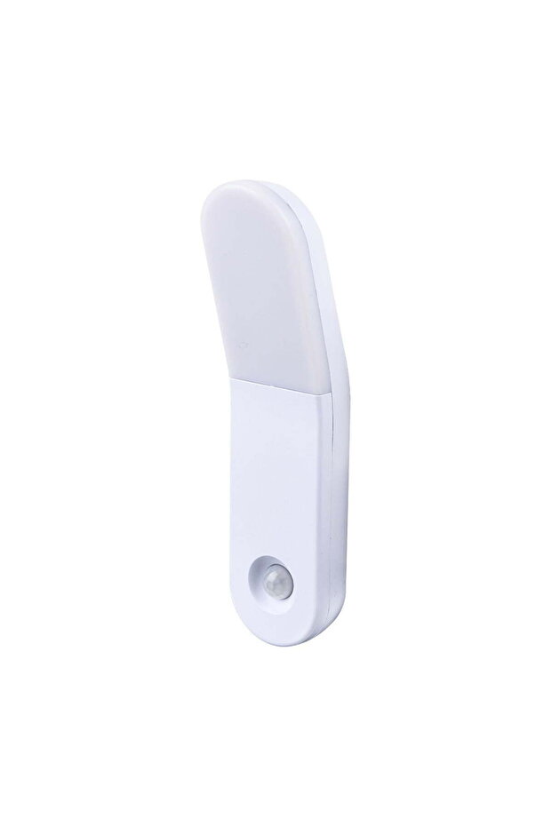 Two portable bedside lamps with motion-sensing LED nightlights, magnetic design, USB charging, long battery life, compact, hallways, bedrooms.