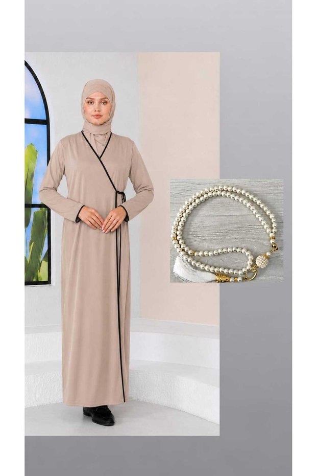 Prayer Gown with Yandan Binding, Prayer Beads, Dowery Set, Gift.