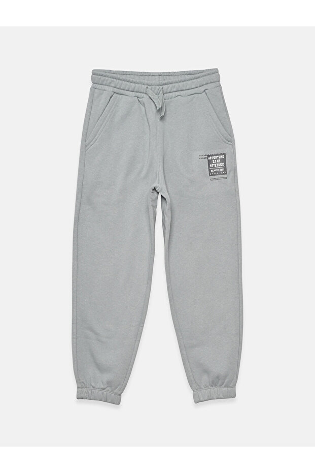 Elasticated Waist Basic Boys' Jogger Sweatpants