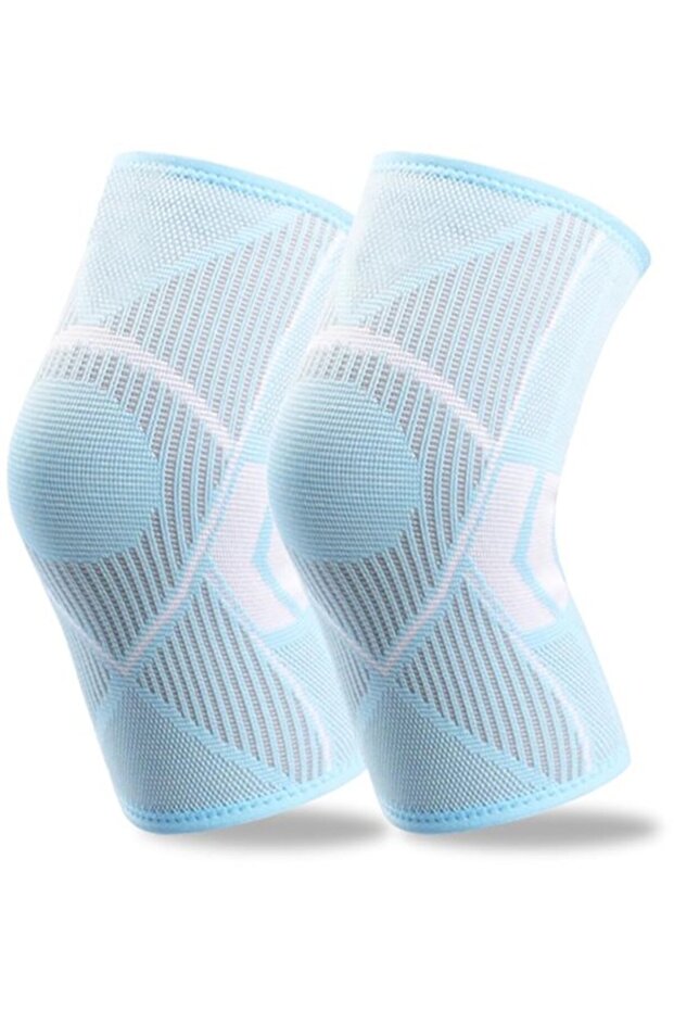 2pc Knee Compression Sleeves for Joint Pain, Meniscus Tear, Osteoarthritis & Sports Injury