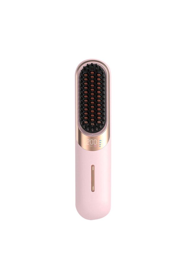 Portable Hair Straightener Pro - Cordless Multi-functional Hair Straightener, Easily Create Your Ideal Hair Style, Pink