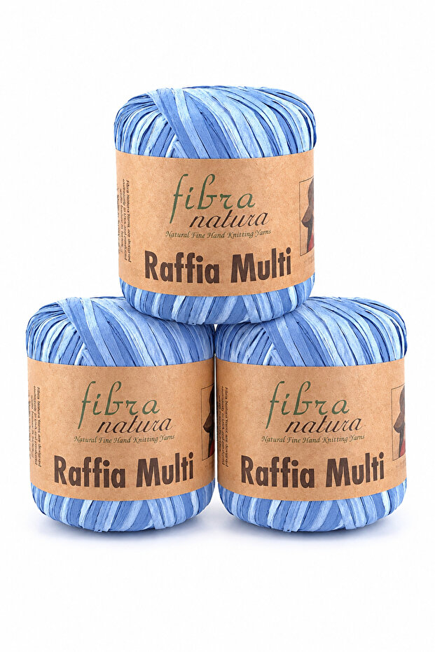 Ebruli Paper Rope, 3-Pack Bag Rope, Raffia Multi 117-22