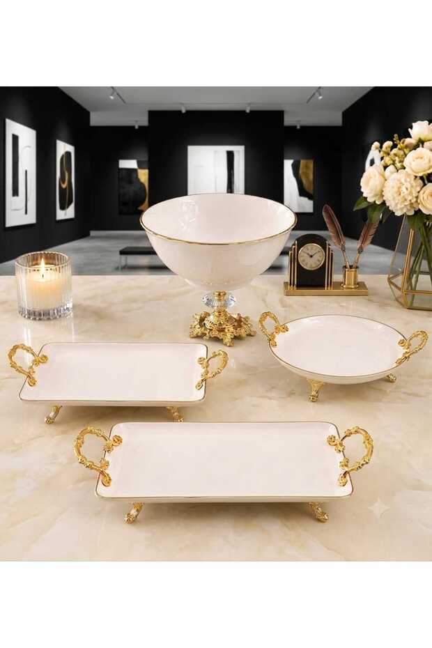 4-Piece Presentation Porcelain Set
