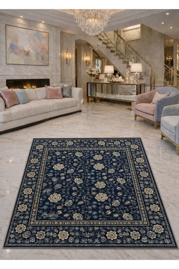 Sdt Mixed Patterned Modern Woven Base Decorative Carpet Sdtamor1373