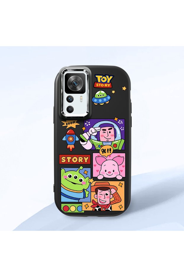 Redmi K50 Ultra Compatible Black Silicone Case with Shock-Absorbing Camera Protections