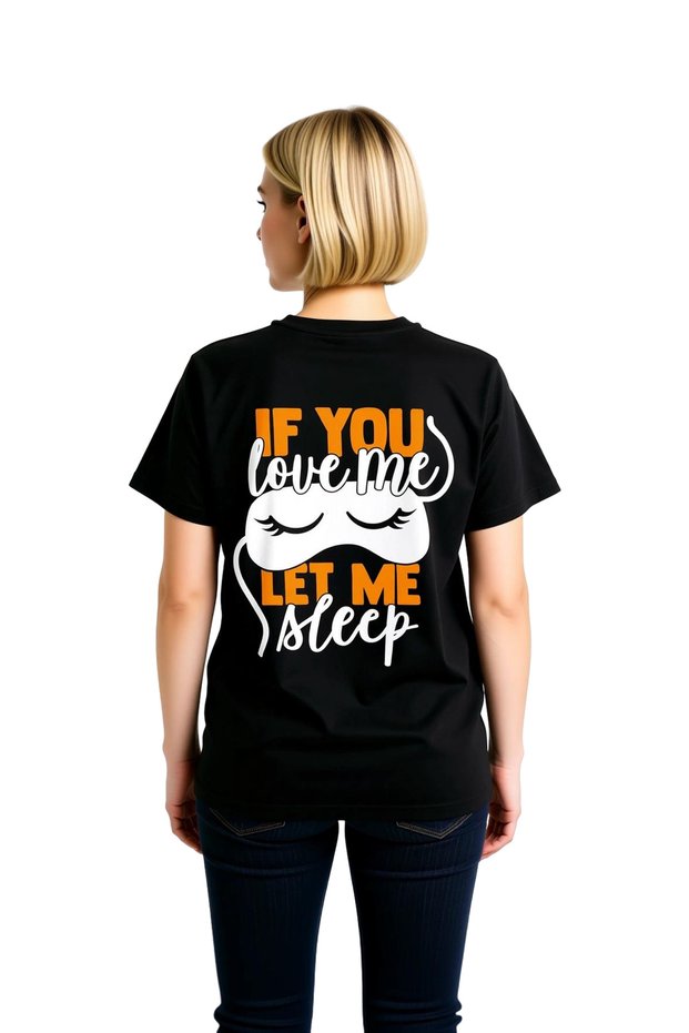 Women's Graphic Printed Short Sleeve T-Shirt Sleep Themed Spirited Design Relaxed Fit Casual Modern Stylish