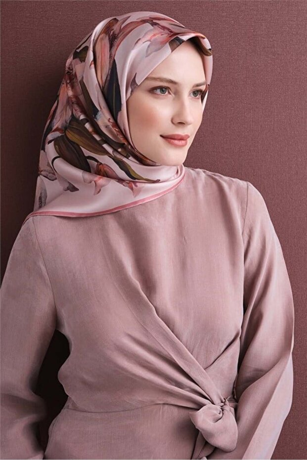 Satin Silk Scarf 9620D-33