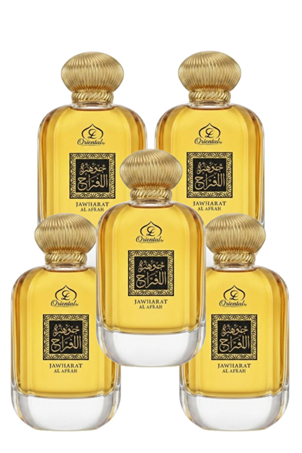 5 قطع من عطر جوارهات الفرح 100 مل