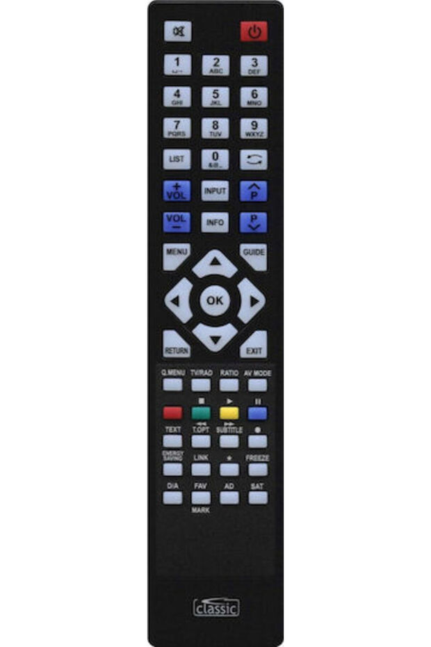 Compatible Remote Control IRC87007 for Τηλεοράσεις Orion