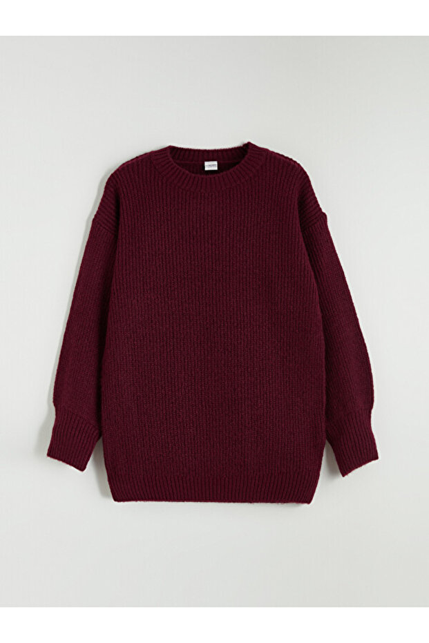 Esvab • Modern & Distinctive Zero Roba Collar Girls' Knitwear Sweater