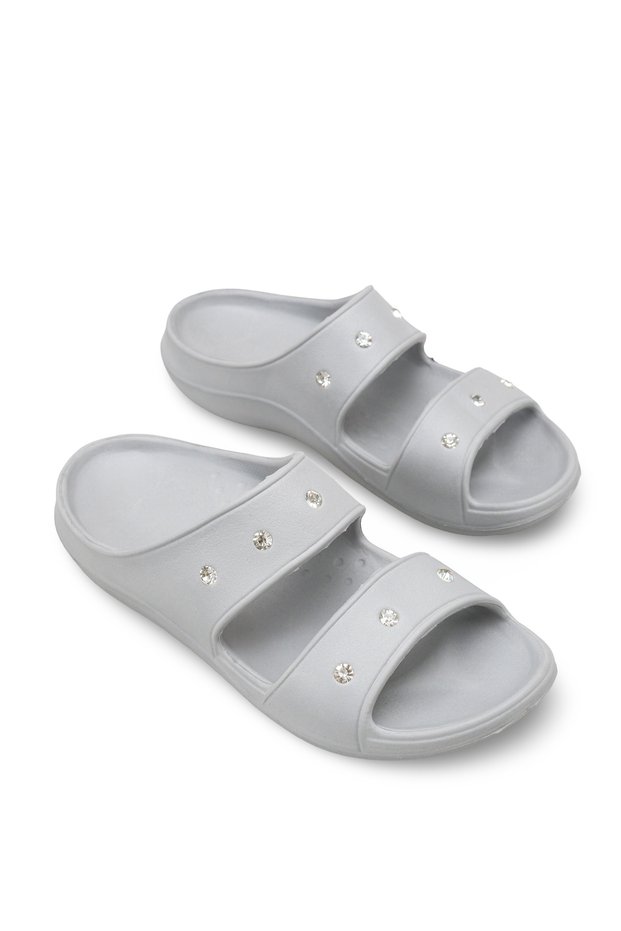 Elara Clara Women's Slippers 001231 Gray