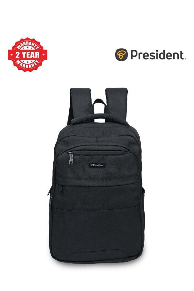 Stylish & Durable Everyday Carry Backpack - 16" (Article BPP85511) - BLACK