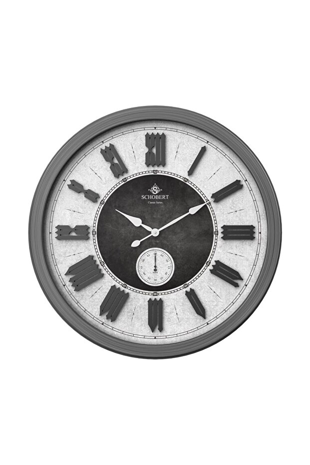 Marketplace Modern Round Design Wooden Wall clock 6782 Italian Design