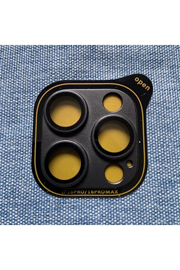 Other iP 16Pro 16ProMax Black Matte Camera Protector For IPhone 16 17Pro Max Plus Lens Ring Tempered