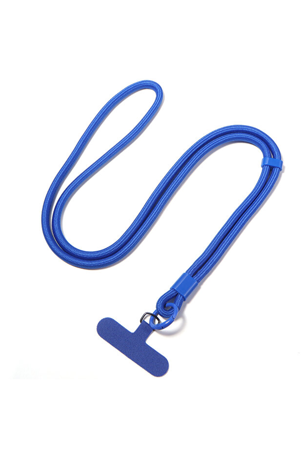 1 Piece Dark blue Nylon Adjustable Universal Phone Lanyard Crossbody Neck Strap Long Rope Anti-Lost