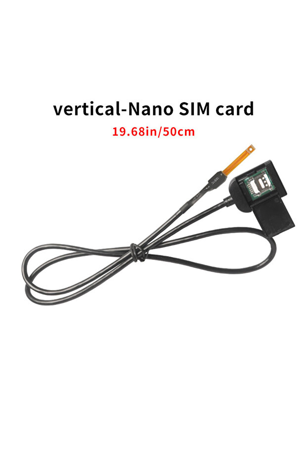 vertical nano 50 ESIM to Nano SIM Card Extension Cable Android Car Multimedia GPS Adapter SIM Card S