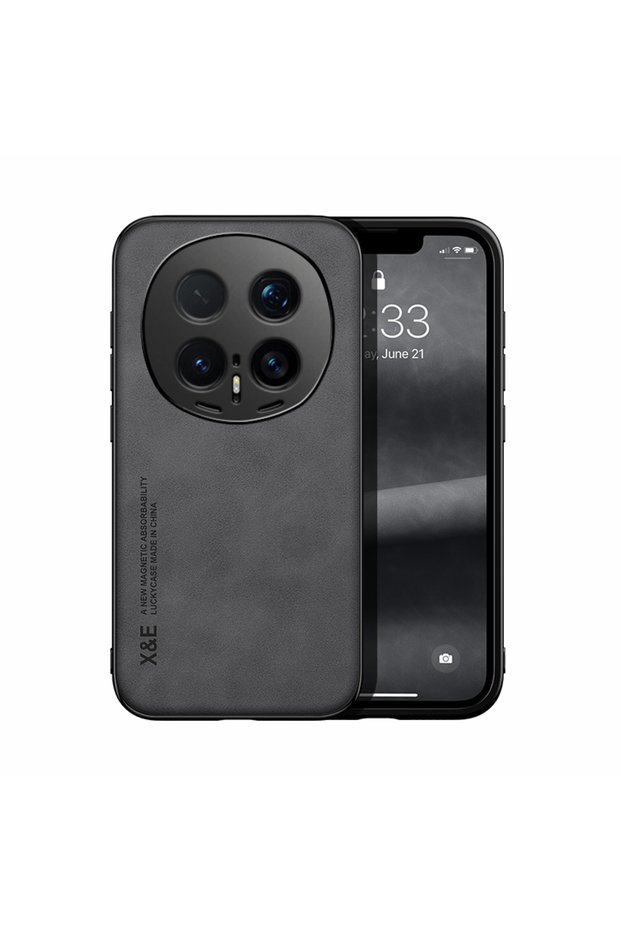 Honor Magic8 Pro Dark grey Shockproof Case for Honor Magic8 Pro Protective Cover Magnetic Car Holder
